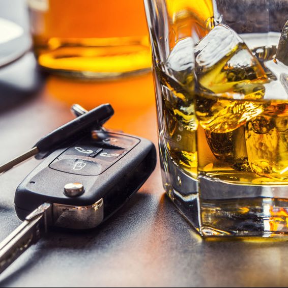 A Drink and Keys can lead to DUI