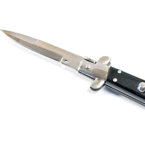 Switchblade Knives are Illegal in Indiana.