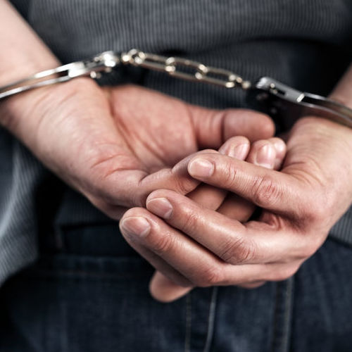 A Person in Handcuffs